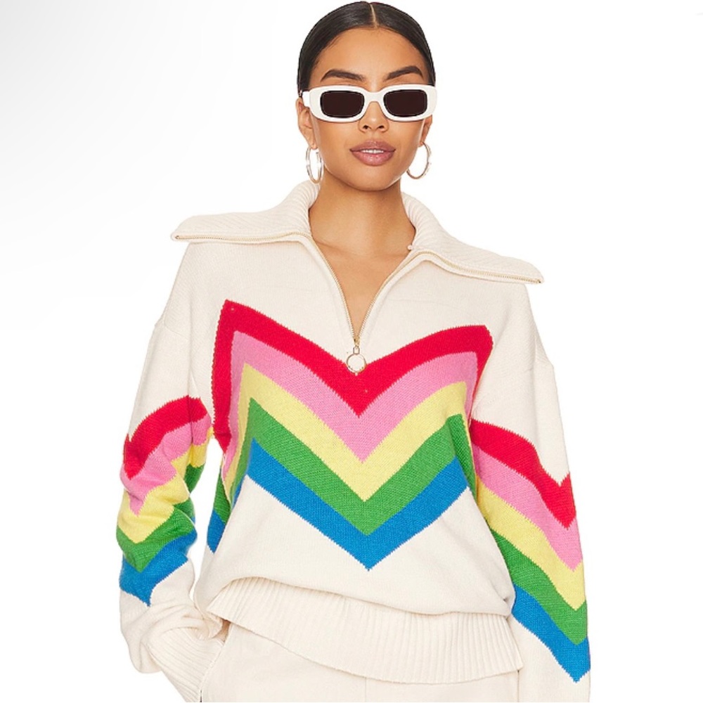 Show Me Your MUMU- Weston Half Zip Pullover